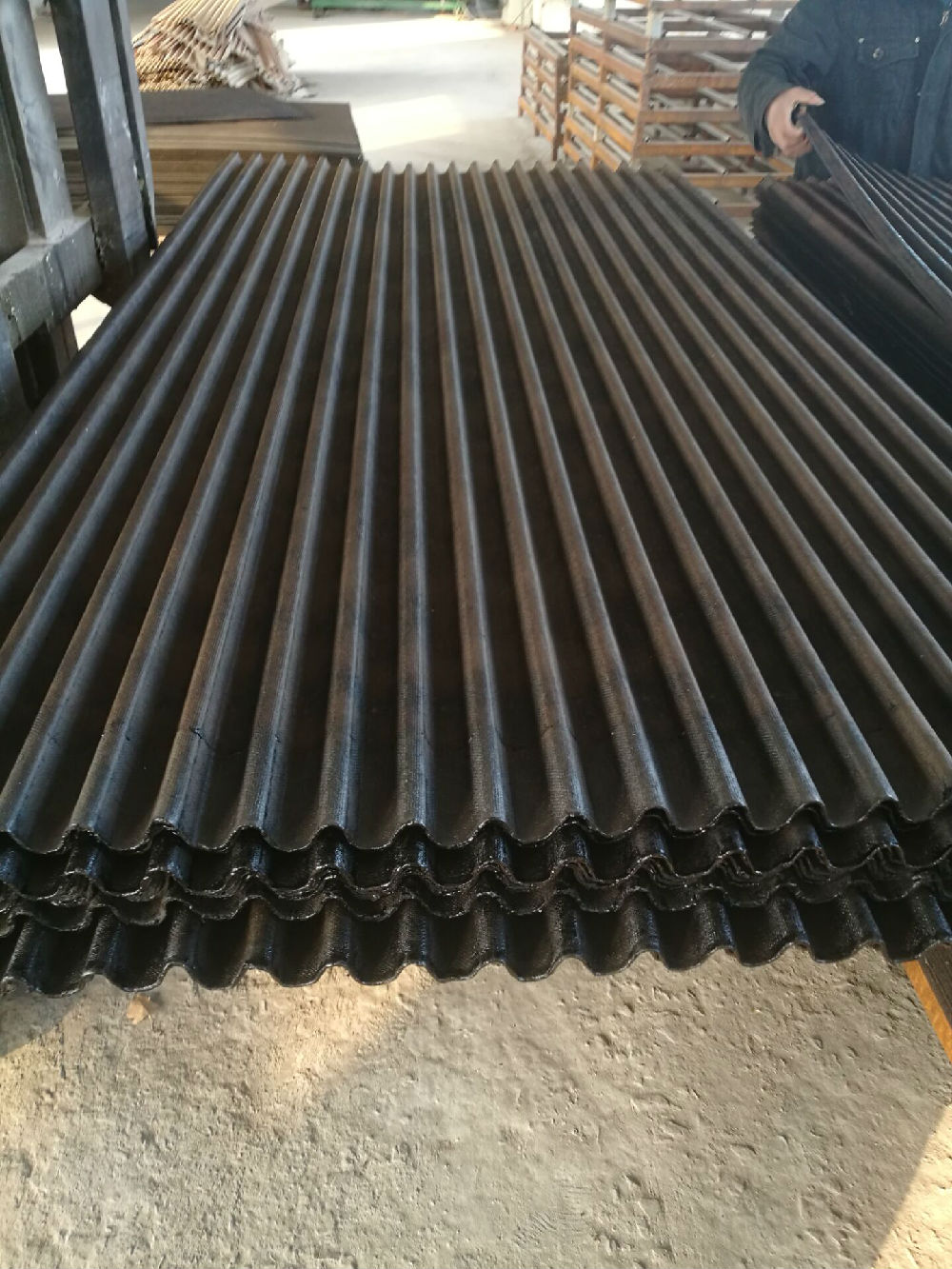 波形沥青防水板,波浪形沥青防水板公司口碑好,质量过硬